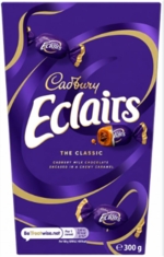 Chocolate Eclairs Carton 300g Chocolate Eclairs Carton 300g