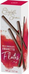 Elizabeth Shaw Milk Chocolate Amaretto Flutes 105g - Coming Christmas 2025 RI
