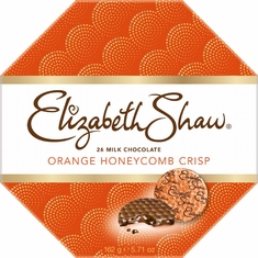 Elizabeth Shaw Milk Chocolate Orange Crisp 162g - Coming Christmas 2026 LLB
