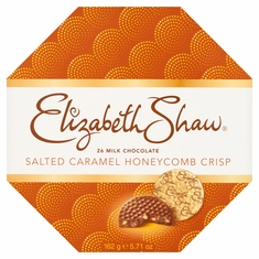 Elizabeth Shaw Milk Chocolate Salted Caramel Crisp 162g - Coming Christmas 2026 LLB