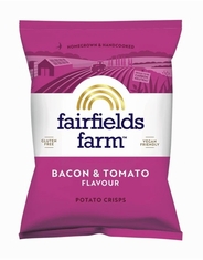Fairfields Bacon & Tomato Crisps 150g - Coming Soon-BWI Fairfields Bacon & Tomato Crisps 150g - Coming Soon-BWI