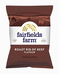 Fairfields Roast Rib of Beef Crisps 40g - Coming Soon