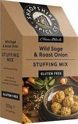 GF Shropshire Spice Co Wild Sage & Roast Onion Stuffing Mix 120g - Coming Christmas 2025 RI