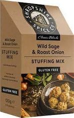 GF Shropshire Spice Co Wild Sage & Roast Onion Stuffing Mix 120g - Coming Christmas 2025 RI