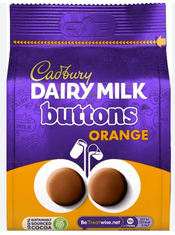 DairyMilk Orange Giant Buttons Pouch 85g -sold out