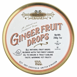 Simpkins Ginger Fruit Drops 200g 