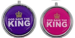 God Save The King Pill Box