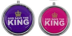 God Save The King Pill Box