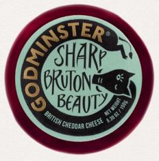 Godminster Sharp Bruton Beauty Cheddar 150g - BB May 24