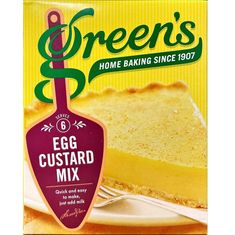Green's Egg Custard Filling 54g