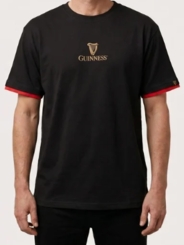 Guinness Gaelic Label Black Tee - Sold Out