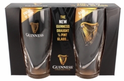 Guinness Half Pint Glass 2 Pack - Sold Out