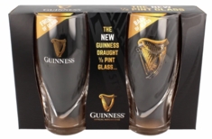 Guinness Half Pint Glasses 2 Pack 