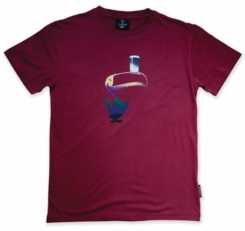 Guinness Liquid Toucan Burgundy Tee