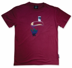 Guinness Liquid Toucan Burgundy Tee