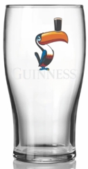 Guinness Toucan Pint Glass 