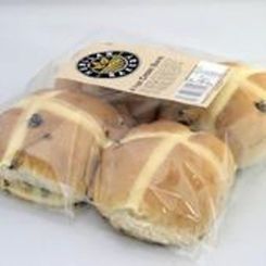 Henllan Hot Cross Buns 4pk 200g -Easter 2026 LLB