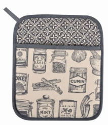 Herbs & Spices Pot Mat - 4 In Stock