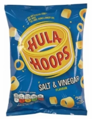  KP Hula Hoops Salt & Vinegar 34g 