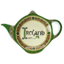 Ireland Ceramic Teabag Rest