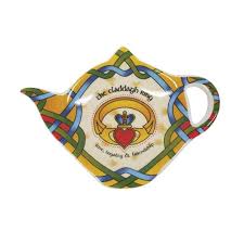 Irish Claddagh Ring Teabag Rest
