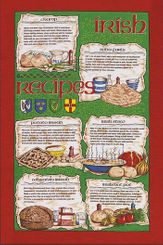 Samuel Lamont Irish Recipes Tea Towel - Coming Christmas 2025 BWI