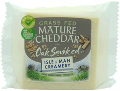 Isle Of Man Oak Smoked  Mature Cheddar 5.3oz 