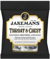 Jakemans Cherry Soothing Menthol Lozenges 73g