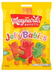 Maynards Bassetts Jelly Babies Bag 130g 