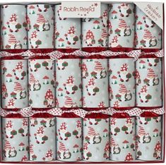 Robin Reed Racing Santa Gnome Crackers 6ct - Coming Christmas 2026