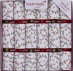 Robin Reed Christmas Fairy Lights Crackers 12ct - Coming Christmas 2026