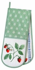 Strawberry Patch Double Oven Glove