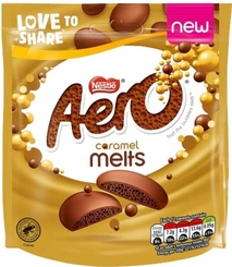 Aero Caramel Melts Pouch 92g
