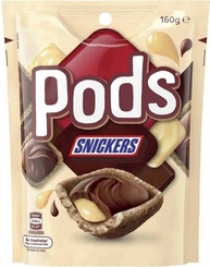 Australian Snickers Pods 160g - Coming Soon