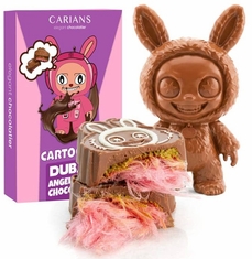 Labudabu Pink Angel Hair Chocolate Bar 75g - Coming Soom