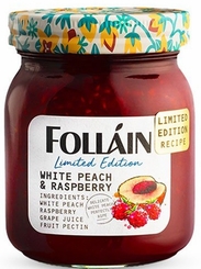 Foll�in White Peach and Raspberry Jam 340g- Coming Soon