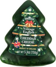 Somerdale Vintage English Cheddar Cheese Christmas Tree 5.3 oz - Sold Out Somerdale Vintage English Cheddar Cheese Christmas Tree 5.3 oz - Sold Out