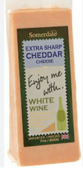 Somerdale Extra Sharp Cheddar Cheese 200g