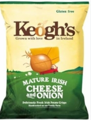 Keogh's Irish Cheesy Onion 40g Keogh's Irish Cheesy Onion 40g