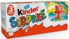 Kinder Surprise Eggs 3pk - 3 In Stock