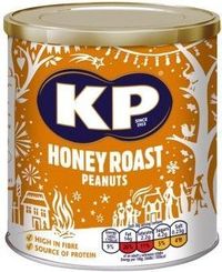 KP Honey Roast Peanuts Caddy 375g - 2 in Stock