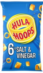 KP Hula Hoops Salt & Vinegar 6pk 144g KP Hula Hoops Salt & Vinegar 6pk 144g