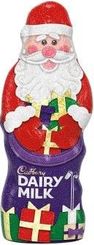 Cadbury Dairy Milk Large Hollow Santa 100g - Coming Christmas 2025