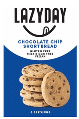 Lazy Day Foods Chocolate Chip Shortbread Gluten Free, Vegan Lazy Day Foods Chocolate Chip Shortbread Gluten Free, Vegan