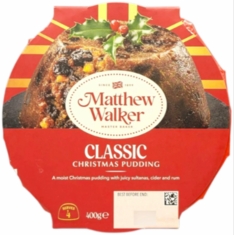 Matthew Walker Classic Christmas Pudding 400g-2 In Stock. Matthew Walker Classic Christmas Pudding 400g-2 In Stock.