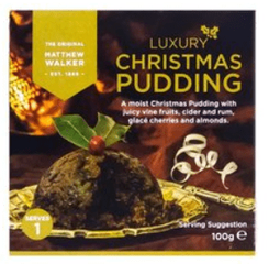 Matthew Walker Luxury Christmas Pudding 100g 