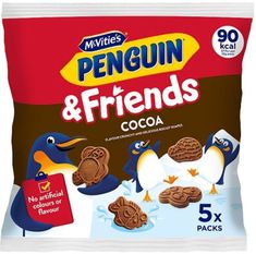 Mcvitie's Penguin & Friends Cocoa 5pk Mcvitie's Penguin & Friends Cocoa 5pk