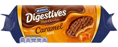 McVitie's Digestives Caramel Biscuits 250g 