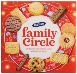 McVitie's Family Circle Carton 400g  