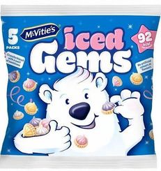 Mcvities Iced Gems 5pk